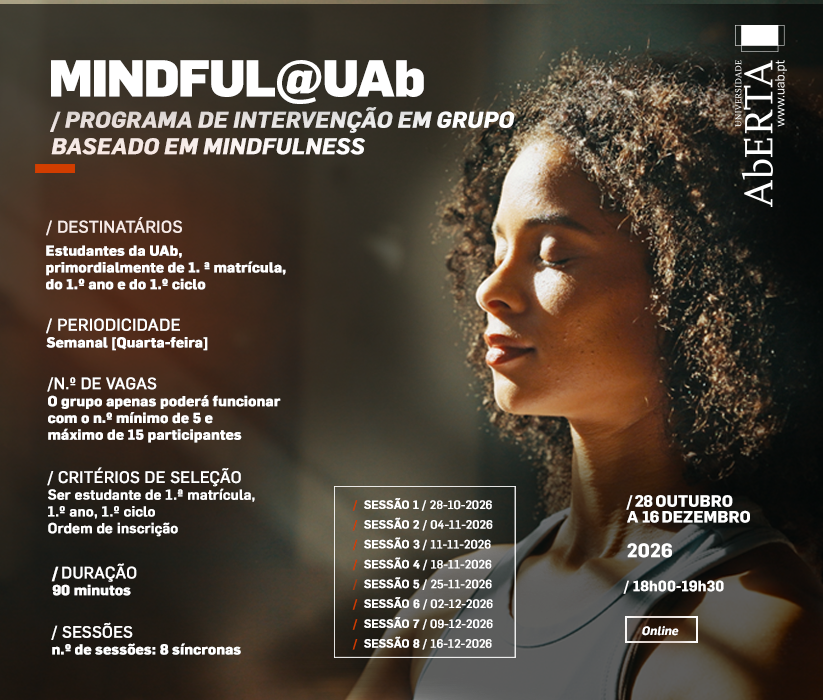 Mindful@UAb — Programa de Intervenção em Grupo baseado em Mindfulness